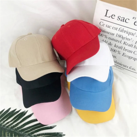 Unisex Cap Casual Plain Baseball Cap Adjustable Snapback Hats For Women Men Hip Hop Cap Street Dad Hat