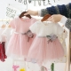 Toddler Girl Tutu Dress Summer Fashion Short Sleeve Princess Dress Cute Flower Girl Wedding Dress