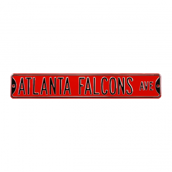 Authentic Street Signs Red Atlanta Falcons 6