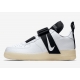 Nike Air Force 1 Utility QS White/Black Men's Shoes Size 14