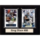 C & I Collectables Greg Olsen Carolina Panthers 6'' x 8'' Plaque