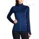 KOGMO Womens Performance Zip Up Stretchy Work Out Track Jacket