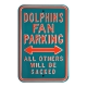 Authentic Street Signs Aqua Miami Dolphins 12