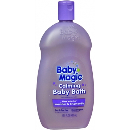 Baby Magic Calming Baby Bath Lavender and Chamomile 16.50 oz (Pack of 4)