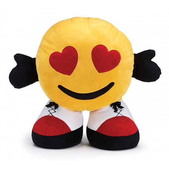 burton + BURTON Valentines Day Emoji Face 15 inch Plush Toy