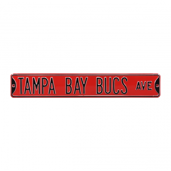 Authentic Street Signs Red Tampa Bay Buccaneers 6