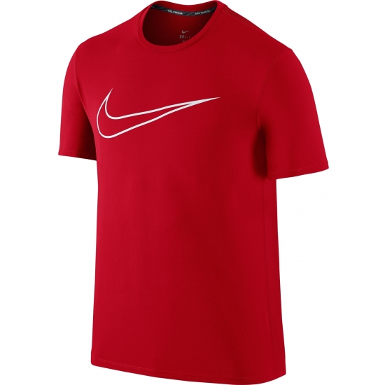 Nike Graphic Counter Men's Running T-Shirt University Red/White 724234-657