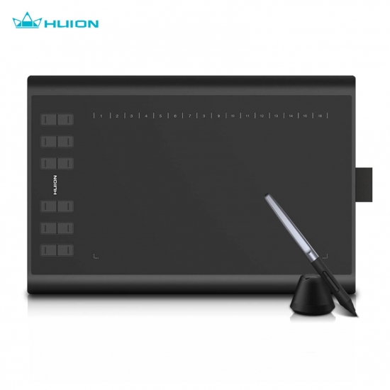 Huion H1060P 106in Graphics Drawing Tablet with Tilt Response BatteryFree Stylus
