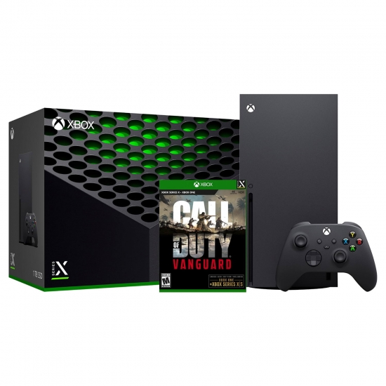 Microsoft Xbox Series X 1TB Console with Call of Duty Vanguard Video Game Bundle