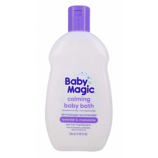 Baby Magic Calming Baby Bath, Lavender & Chamomile Scent, 9 oz, 3 Pack