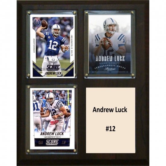 C & I Collectables C&I Collectables NFL 8x10 Andrew Luck Indianapolis Colts 3-Card Plaque
