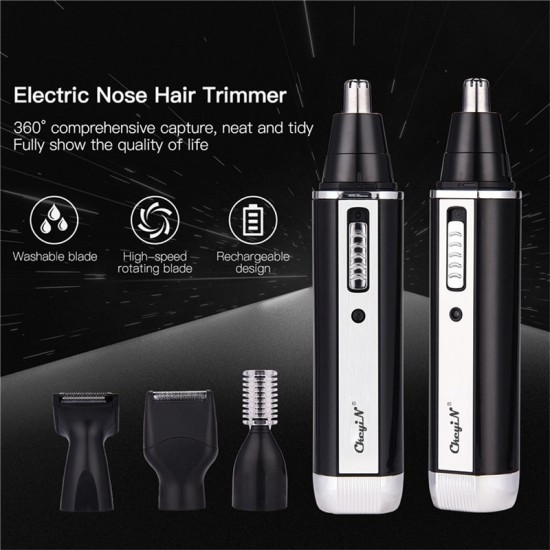 Wet Dry Electric Shaver For Men Beard Hair Trimmer Electric Razor Rechargeable Bald Shaving Machine Lcd Display Grooming Kit