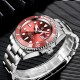 Red Men Watches Top Brand Luxury Sapphire Watch Waterproof Automatic Mechanical Watch Mens Fashion Sport 316L Steel Clock