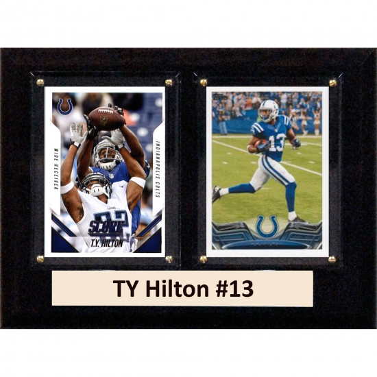 C & I Collectables C&I Collectables NFL 6x8 TY Hilton Indianapolis Colts 2-Card Plaque