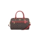 COACH Rowan Satchel in Signature Canvas in Brown 1941 Red