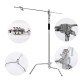 30 inch Light Stand Photography C-Stand Magic Leg Lamp Holder Adjustable Metal Tripod For Photography Photo Studio Softbox