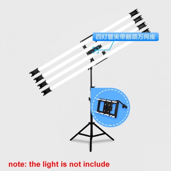 Light Stand Holder Bracket For Nanlight Pavotube 15C 30C Light Tube Clamp Clip