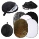 60x90cm 5 in 1 Multi Elliptical Reflector Collapsible Multi Disc Light Reflector for Studio Or Any Photography Situation