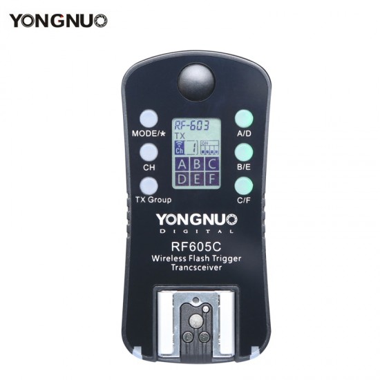 YONGNUO RF-605 RF605N Wireless Flash Trigger for  Nikon Upgrade Version of RF-603 II