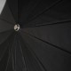 130Cm 51 Inch Durable Camera Photo Studio Flash Soft Deep Parabolic Umbrella Photography Lighting Accessories Black Silver Color