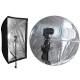 Flash Bracket Holder 60cm x 90cm Umbrella Softbox Soft Box Camera Reflector