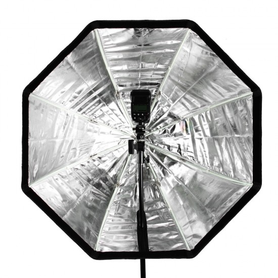 Godox 120cm 47.2in Portable Octagon Softbox Umbrella Brolly Reflector for Studio Strobe Speedlight Flash