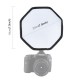 20cm Universal Octangle Style Foldable Flash Light Diffuser Octagon Speedlight Diffuser Softbox Soft Box for Canon Nikon
