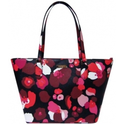 Kate Spade New York Laurel Way Printed Small Dally Leather Tote Brand New