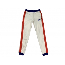 Nike Womens Sportswear Polar Fleece Pants Black/White/Brown CJ4934 New (White,L)