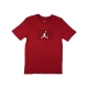Air Jordan Mens Retro 11 Jumpman Logo Graphic Shirt Red/Black Bred New (M)