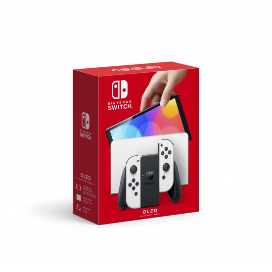 Nintendo Switch  OLED Model w White JoyCon