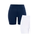 Athletic Works Womens Active DriWorks Bike Shorts 2Pack Sizes SXXL