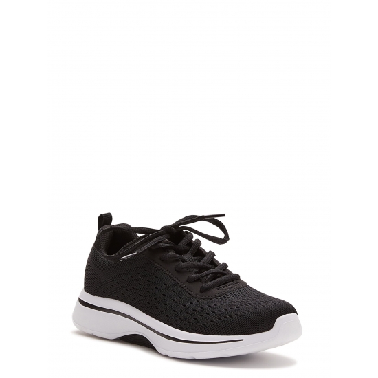 Athletic Works Womens Comfort Lace Up Sneaker Wide Width Available