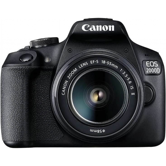 Canon EOS 2000D Rebel T7 DSLR Camera  1855mm III Kit Intl Model