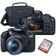 Canon EOS 2000D  Rebel T7 DSLR Camera with 1855mm Lens  Bag  64GB Card  More
