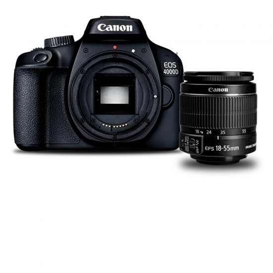 Canon EOS 4000D DSLR Camera EFS 1855 mm IS II Lens