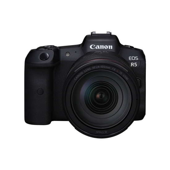 Canon EOS R5 Full Frame Mirrorless Camera  RF 24105mm F4 L is USM Lens Kit International Model