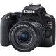 Canon EOS Rebel SL3 DSLR 241MP 4K Video Camera  EFS 1855mm IS STM Lens Black