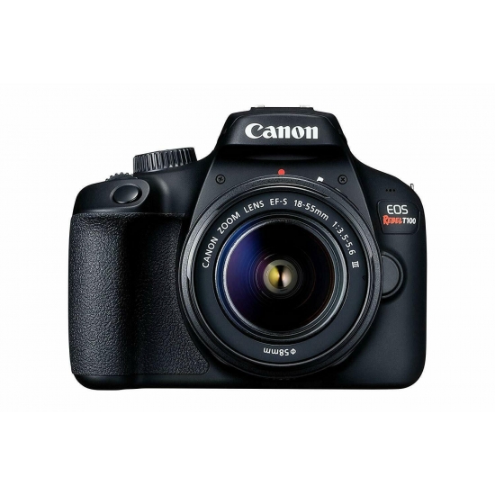 Canon EOS Rebel T100  4000D DSLR Camera w 1855 III