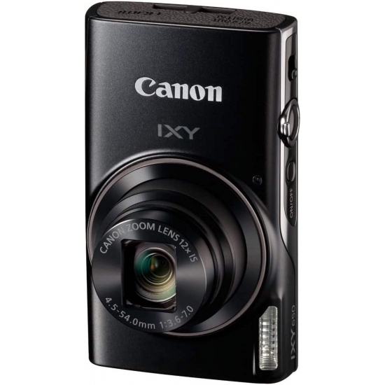 Canon compact digital camera IXY 650 12x optical zoom IXY650 BK Black