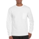 Gildan Mens Ultra Cotton Classic Long Sleeve Pocket TShirt