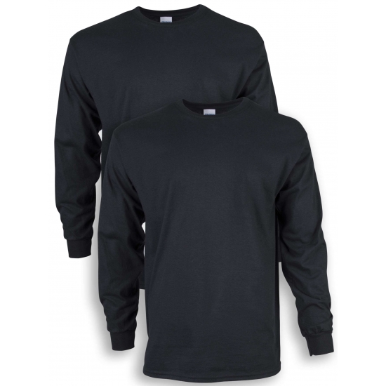 Gildan Unisex Ultra Cotton Long Sleeve TShirt 2Pack up to size 5xl