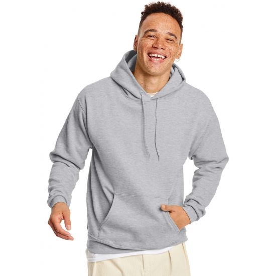 Hanes Mens and Big Mens Ecosmart Fleece Pullover Hoodie Sweatshirt up to Size 5XL