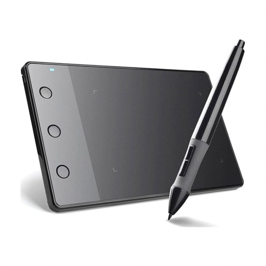 Huion H420 Professional Graphics Drawing Tablet with 3 Shortcut Keys 2048 Levels Pressure Sensitivity 4000LPI Pen Resolution