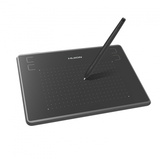 Huion H430P Graphic Drawing Pen Tablet Batteryfree Stylus 4096 4 Keys