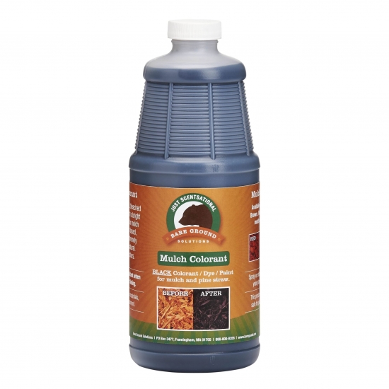 Just Scentsational Black Bark Mulch Colorant Concentrate Quart by Bare Ground