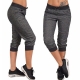 MaFYtyTPR Capris Pants for Women Plus Size on Sale Womens Yoga Drawcord Fashion Capris Casual Cropped Leg Pants