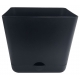Mainstays SelfWatering 12in Black Square Planter