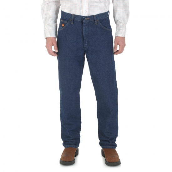Mens Wrangler Workwear Flame Resistant Relaxed Fit Jean