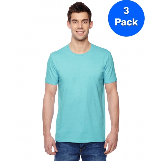 Fruit of the Loom Mens Cotton Jersey Crew TShirt SF45R 3 PACK
